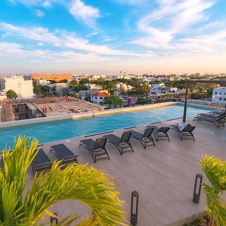Fancy 3 Bedroom Apartments In Downtown Playa Rooftop Pool Gym Playa del Carmen Ngoại thất bức ảnh