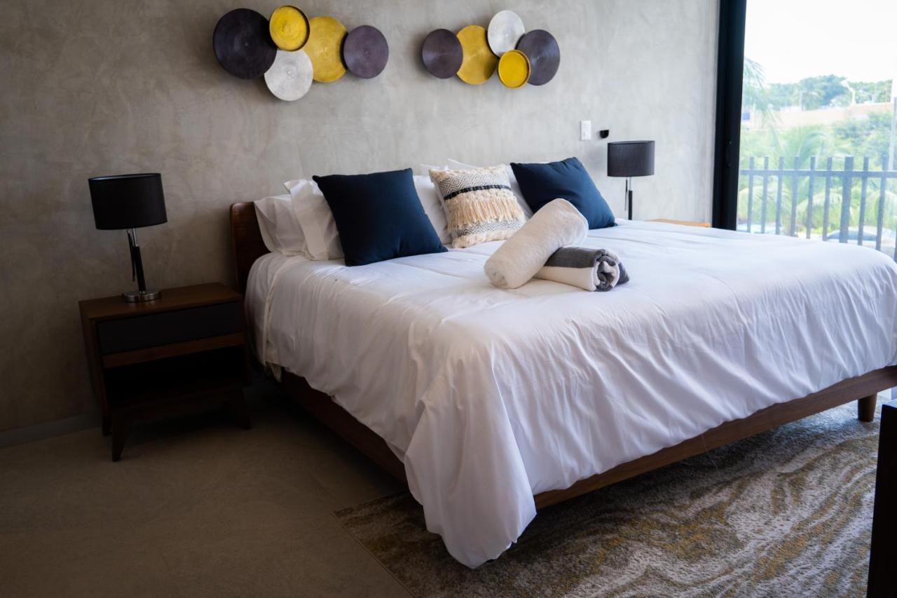 Fancy 3 Bedroom Apartments In Downtown Playa Rooftop Pool Gym Playa del Carmen Ngoại thất bức ảnh
