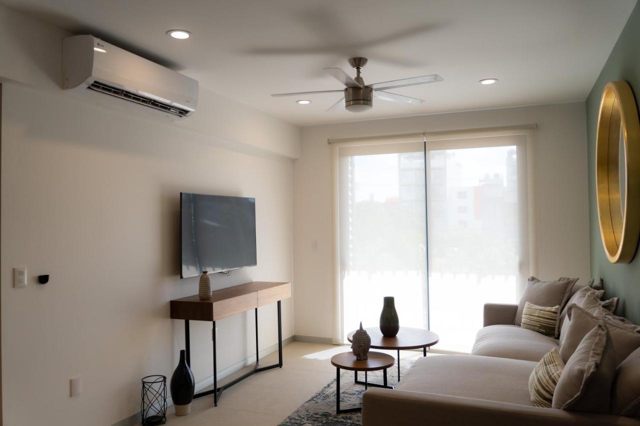 Fancy 3 Bedroom Apartments In Downtown Playa Rooftop Pool Gym Playa del Carmen Ngoại thất bức ảnh