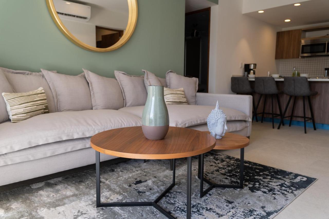 Fancy 3 Bedroom Apartments In Downtown Playa Rooftop Pool Gym Playa del Carmen Ngoại thất bức ảnh
