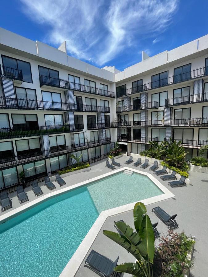 Fancy 3 Bedroom Apartments In Downtown Playa Rooftop Pool Gym Playa del Carmen Ngoại thất bức ảnh