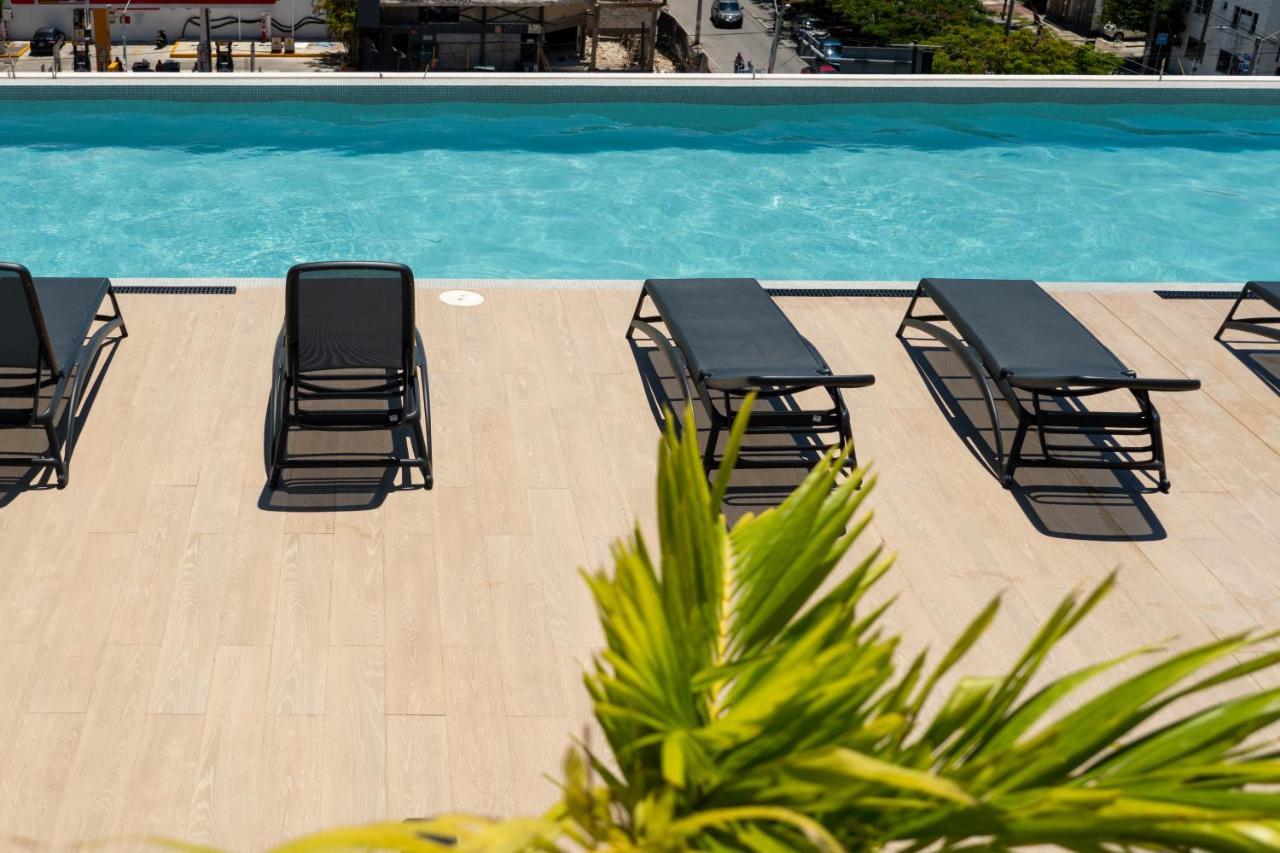 Fancy 3 Bedroom Apartments In Downtown Playa Rooftop Pool Gym Playa del Carmen Ngoại thất bức ảnh